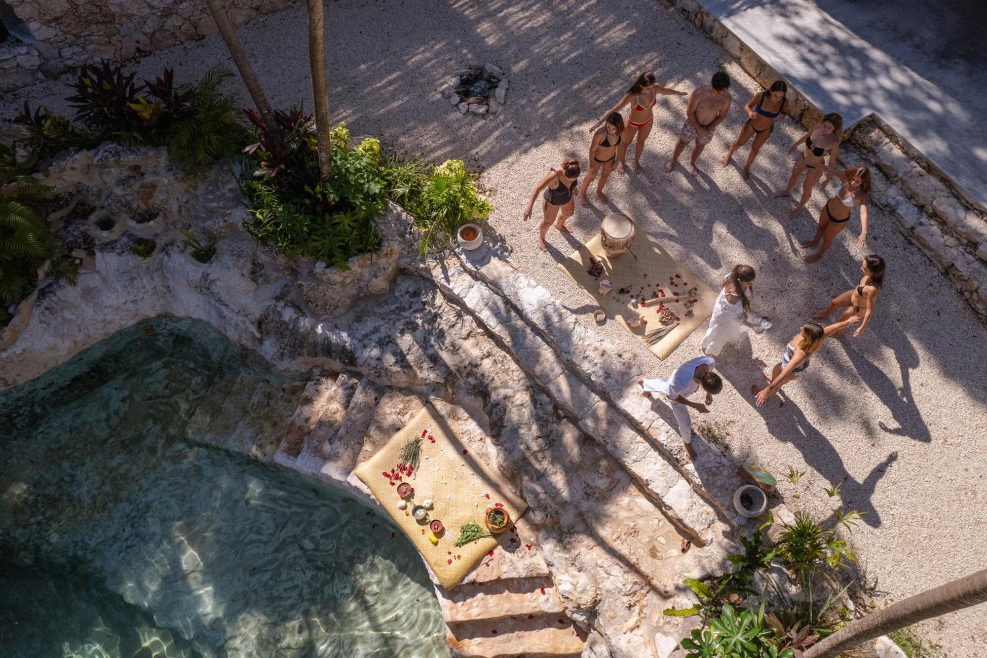Hotel Amaite Retreat Tulum Macario Gomez Zewnętrze zdjęcie